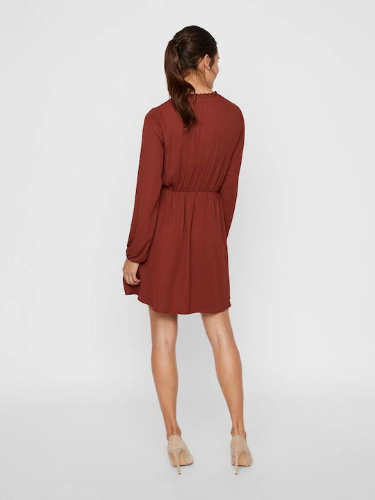 Vero Moda Mini Dress Brick