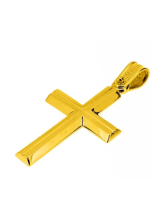 Xrisokosmima Men's Gold Cross 14K with Chain