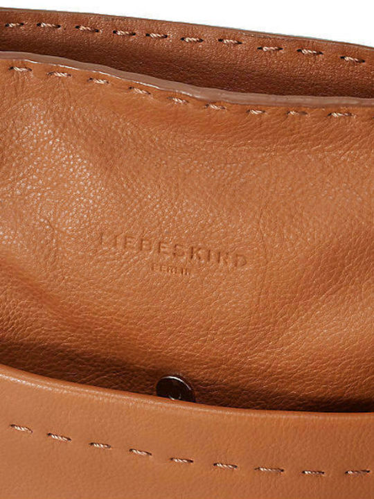 Leather Women's Tote Bag Brown 219HARRISON39 COGNAC