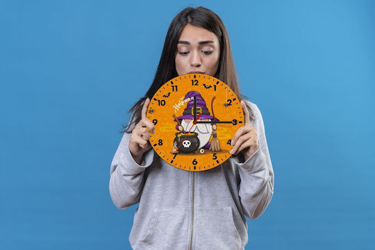 Koupakoupa Wooden Wall Clock Ø20cm