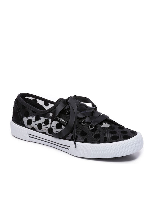 Pepe Jeans Amberlady Tull Sneakers Black