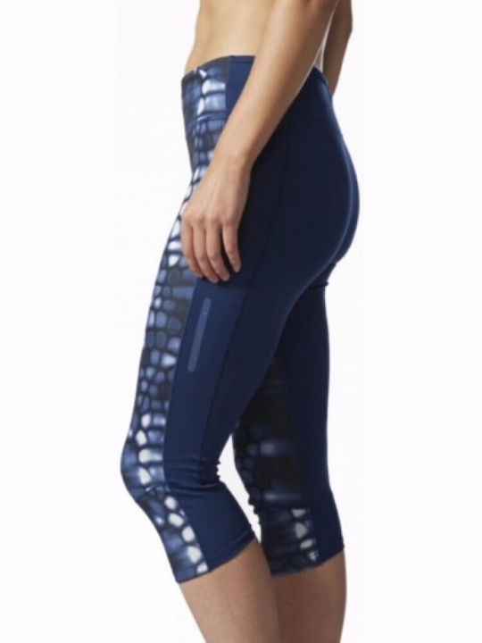 Adidas Supernova 3/4 Women's Capri Legging Blue