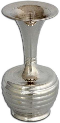 SilverBrand.gr Decorative Vase Silver 5x10cm