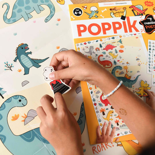 Poppik Autocolante pentru copii de 3+ ani+ ani