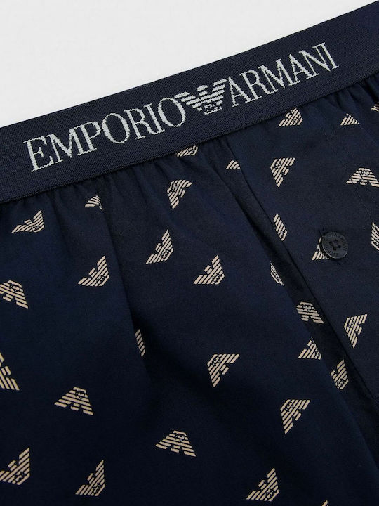 Men's Boxer White with Patterns