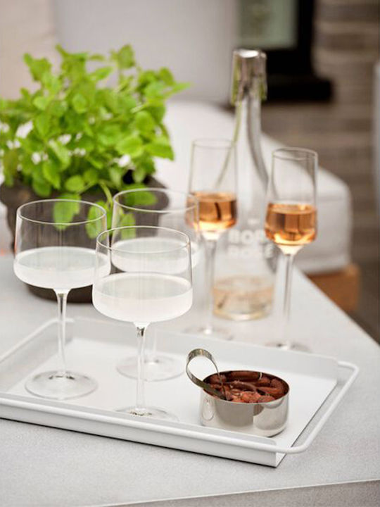 Zone Denmark Freistehendes Weinregal mit Rädern Grau 66,4cm