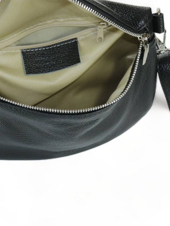 Passaggio Leather Leather Women's Bag Crossbody Black