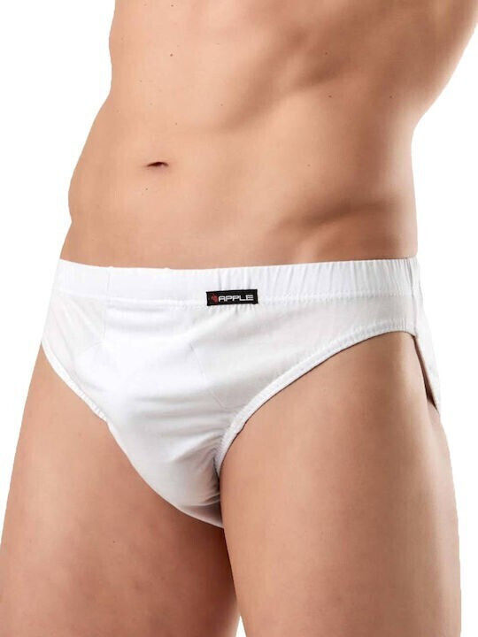 Apple Boxer Men's Slips White