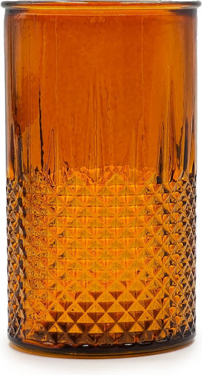 Glass Drops Glas Wasser aus Glas in Gelb Farbe 450ml Glass Drops Glas Wasser aus Glas in Gelb Farbe 450ml