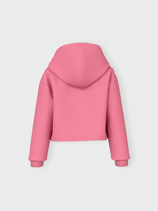 Name It Kids Sweatshirt with Hood Pink