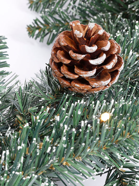 Edelman Lighted Christmas Garland Green 180x25cm 1pc