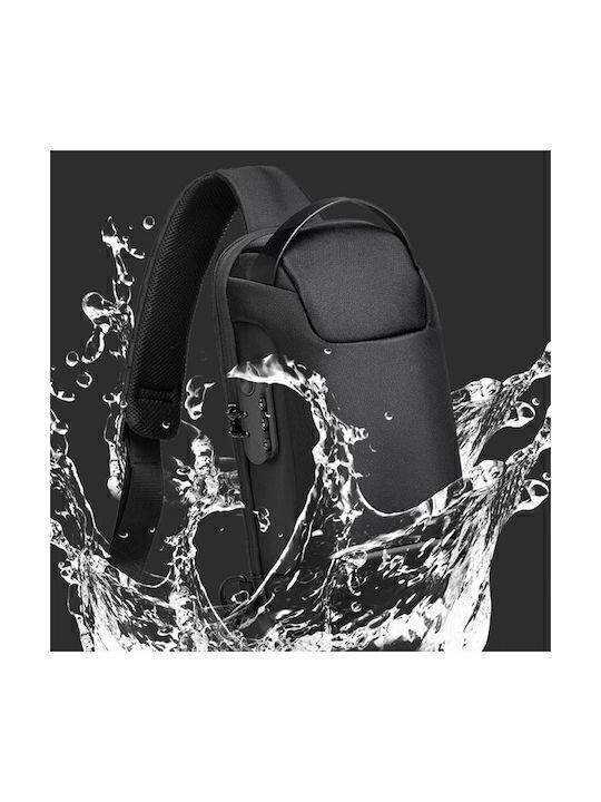 Geantă pentru bărbați De umăr / tip crossbody Neagră