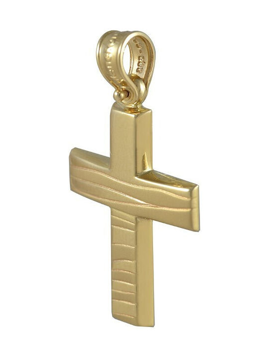 Men's Gold Cross 14K