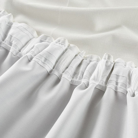 La Redoute Interieurs Curtain With Pencil Pleat Beige 140x260cm