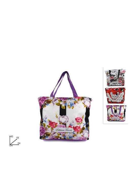 Due esse Geantă De Plajă Din Material Textil Roz