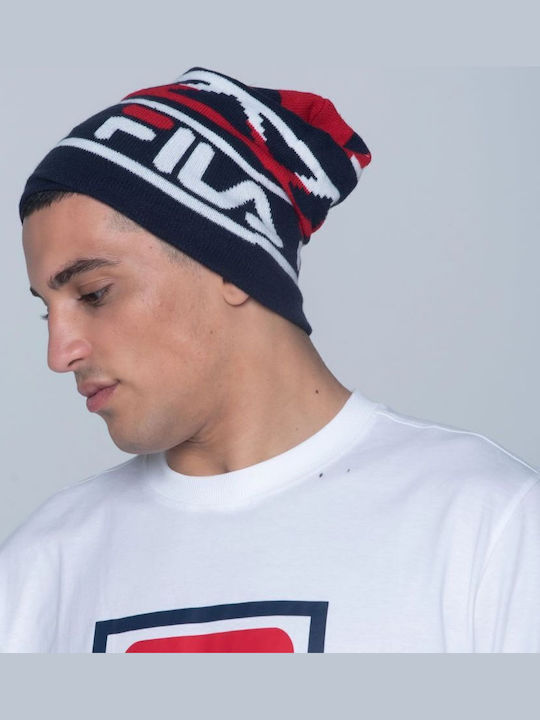 Beanie Beanie Knitted Dark Blue