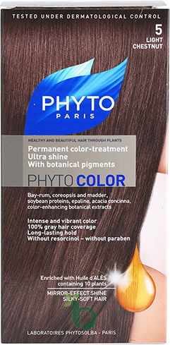 Phyto Phytosolba Color Haarfärbemittel 5 Châtain Clair Hellbraun 40ml
