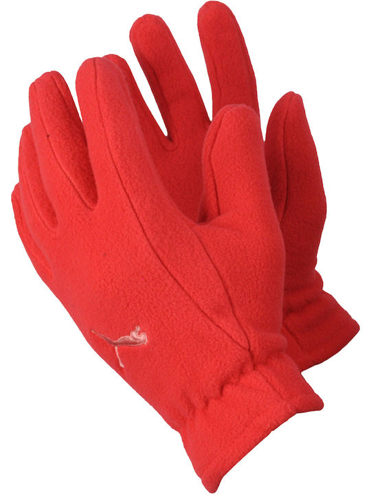 Puma Orange Vlies Handschuhe