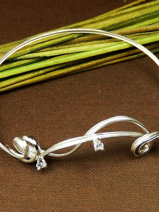 Polytimo Damen Armband aus Weißgold 14K