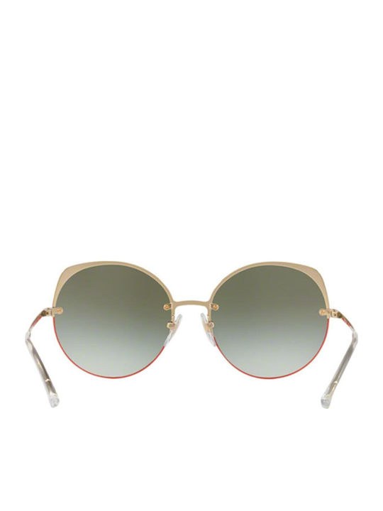 Vogue Women's Sunglasses with Gold Metal Frame and Gold Gradient Lens VO4081S 848/8E