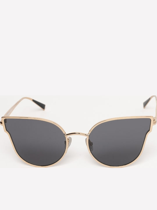 Max Mara Sunglasses Gold With Metallic Frame Max Mara Sunglasses Gold With Metallic Frame