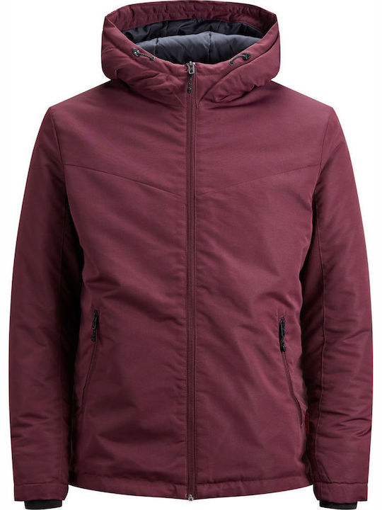 Jacket Bomber Waterproof Burgundy