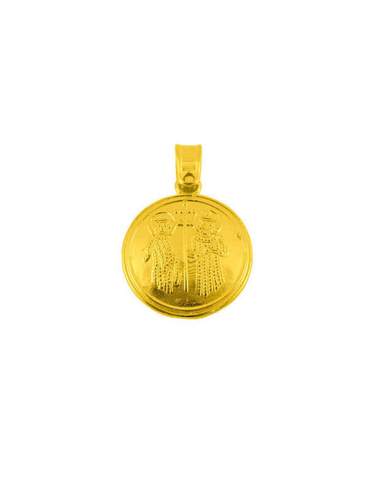 Pendant Kids Talisman with Chain from Gold 14K FL344A