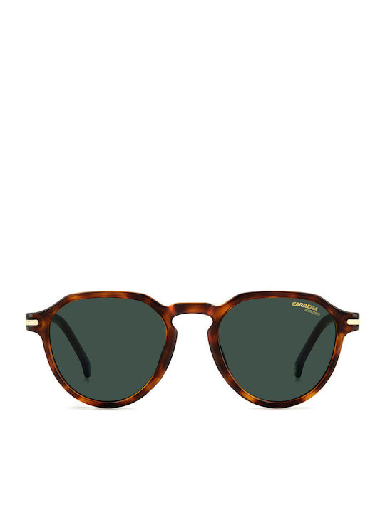 Carrera Men's Sunglasses with Brown Tartaruga Horn-Rimmed Frame and Grey Lens 314/S 086QT