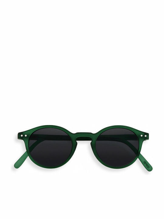 Izipizi H Men's Sunglasses with Green Acetate Frame