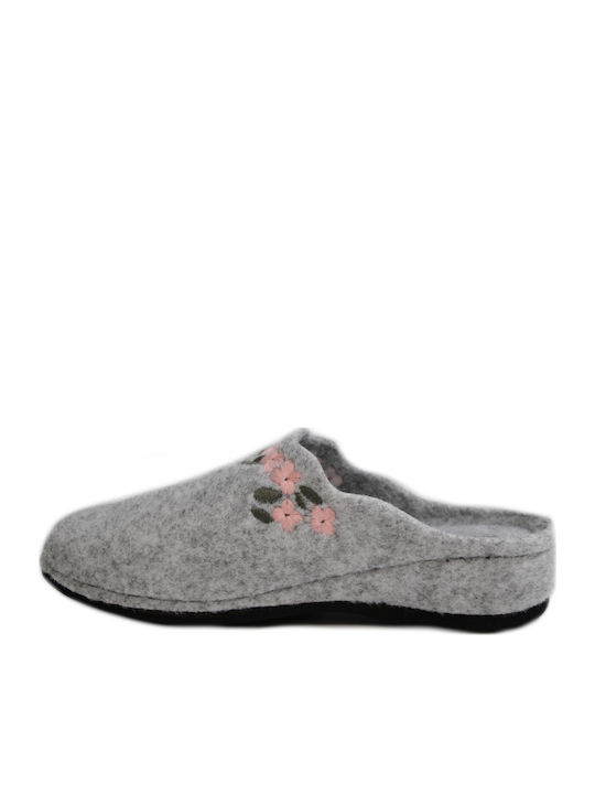 Anatomische Damen Hausschuhe Gray