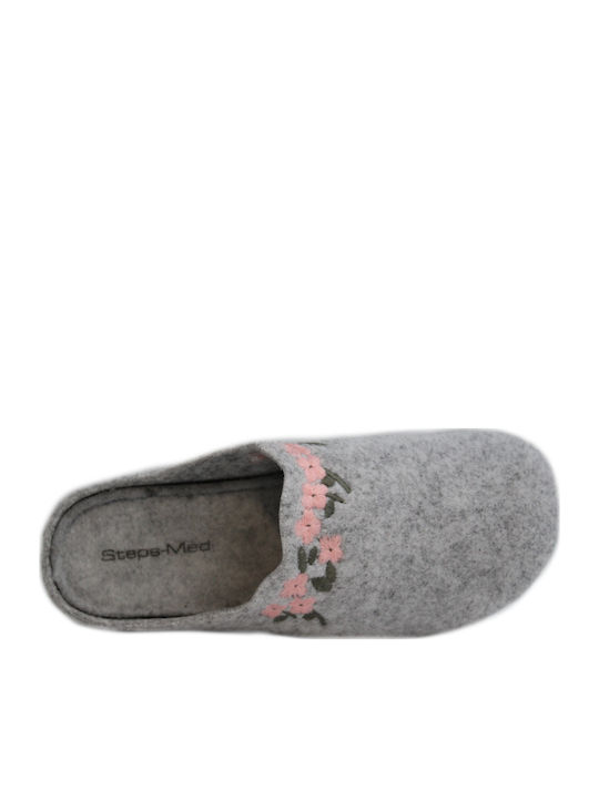 Anatomische Damen Hausschuhe Gray