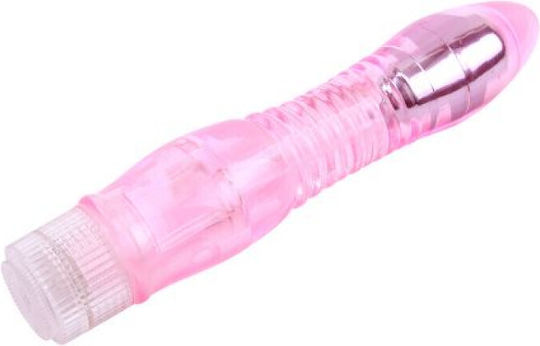 Chisa Novelties Glitters Dual Probe Vibrator Clasic Vibrator 23cm Roz