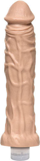 Doc Johnson The Naturals Heavy Veined Thin Dong Twist Bottom Ρεαλιστικός Δονητής 21.5cm Flesh