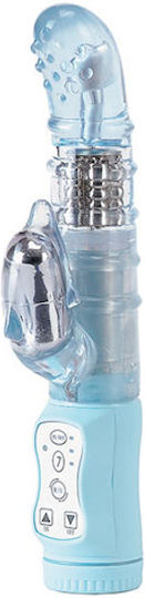 You2Toys Mini Dolphin Vibrator Kaninchen 14cm Clear