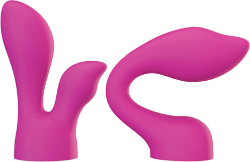 BMS Factory PalmSensual Massager Heads Глави за Вибратор Розови
