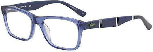 Lacoste Kindlich Kunststoff Brillenrahmen Blau L3612-414