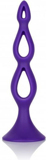 Calexotics Silicone Triple Probe Πρωκτική Σφήνα Μωβ 14.5cm