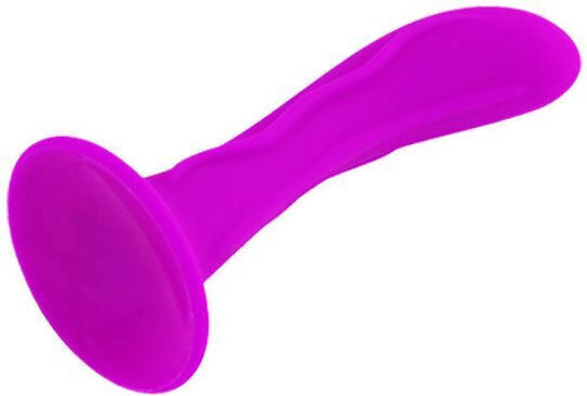 Pretty Love Passion Strong Suction Plug Unisex Anal Plug Pink 13.5cm