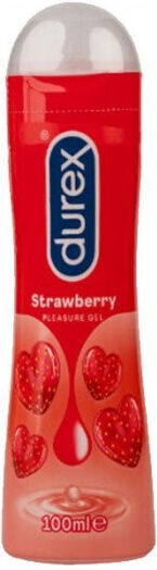 Durex Λιπαντικό Gel Strawberry 100ml
