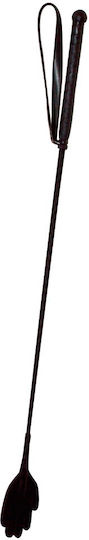 Zado Leather Black Whip Paddle in Schwarz Farbe