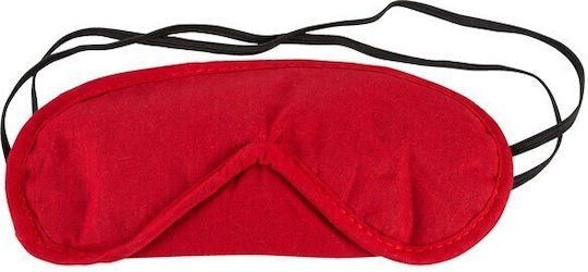 Cottelli Collection Blindfold Set BDSM Μάσκα σε Κόκκινο Χρώμα 2τμχ