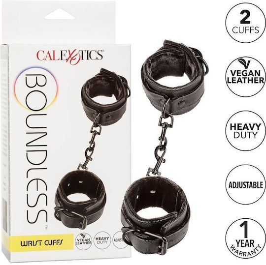 Calexotics Boundless Wrist Cuffs Χειροπέδες σε Μαύρο Χρώμα