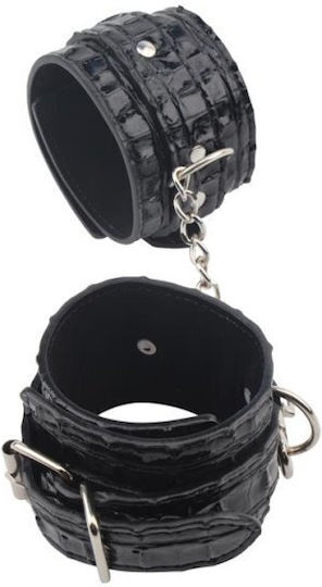 Chisa Novelties Behave! Surrender Ankle Restraints Cătușe în Culoare Negru