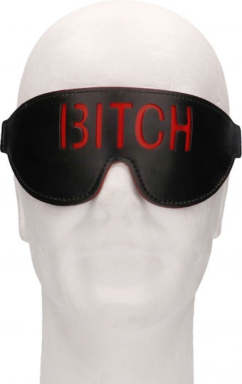 Shots Ouch Blindfold Bitch BDSM Маска в Черен Цвят