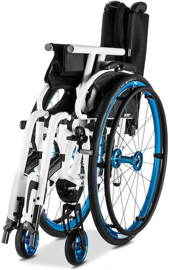 Meyra Smart S 2.370 Αναπηρικό Αμαξίδιο Απλού Τύπου 48cm 2.370 Λευκό