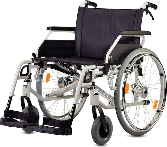 Bischoff & Bischoff S-Eco 300 Deluxe with Inflatable Wheels Wheelchair 24" Simple Type with Simple Back 52cm