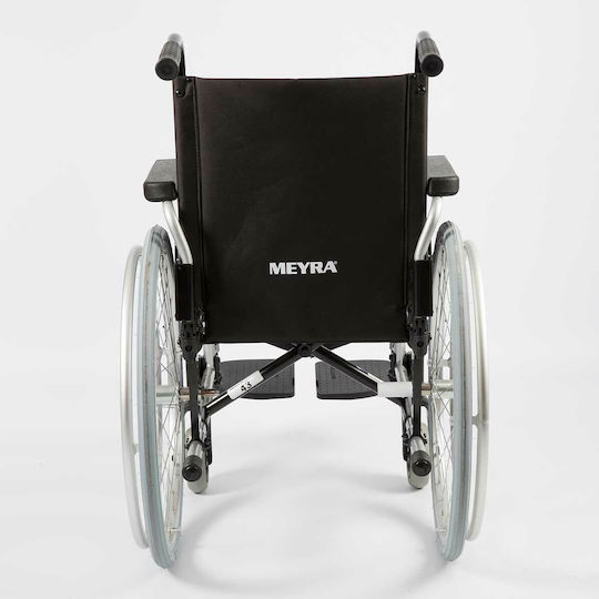 Meyra Vario 1750 Wheelchair 24-inch Folding Light Type 43cm Silver