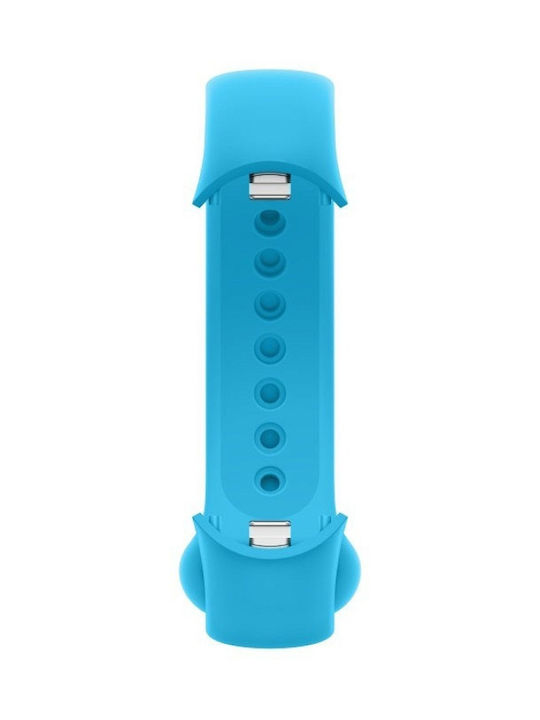 Xiaomi Λουράκι Σιλικόνης με Pin Aqua Blue (Xiaomi Smart Band 8)