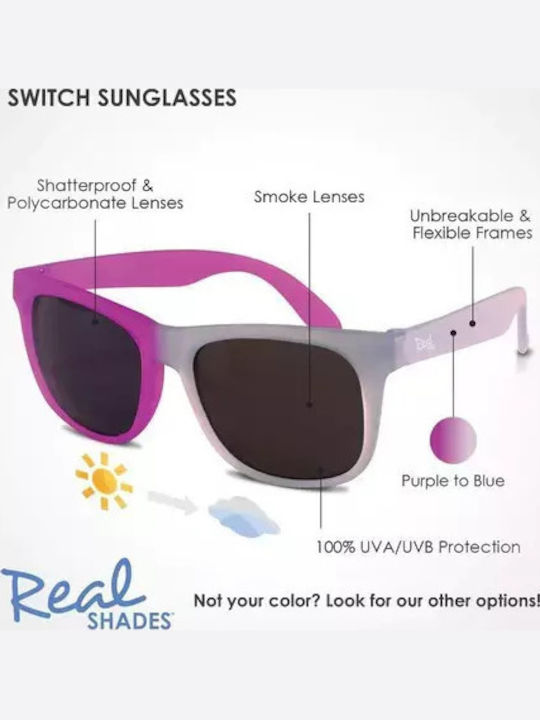 Real Shades Switch Kinder-Sonnenbrillen für 4-6 Jahre
