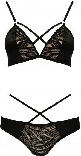 Casmir Lingerie Lara Bikini Set Black Black